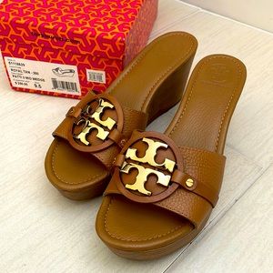 Like new Tory wedges. Worn once.